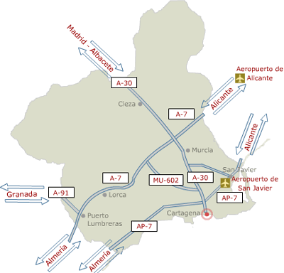 Cartagena Map