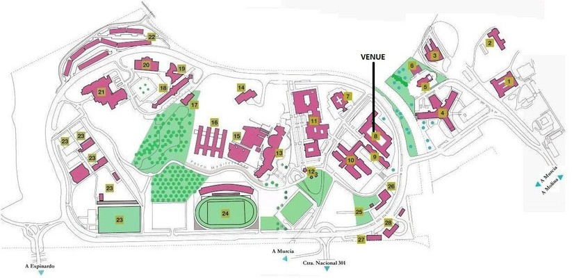 Plano Sede Campus de Espinardo
