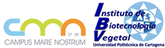 Logotipos del IBV y del Campus Mare Nostrum